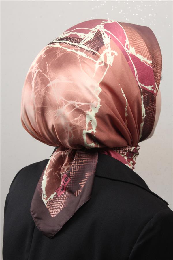 Silk Life Lotus Eşarp 4124-4 Lotus