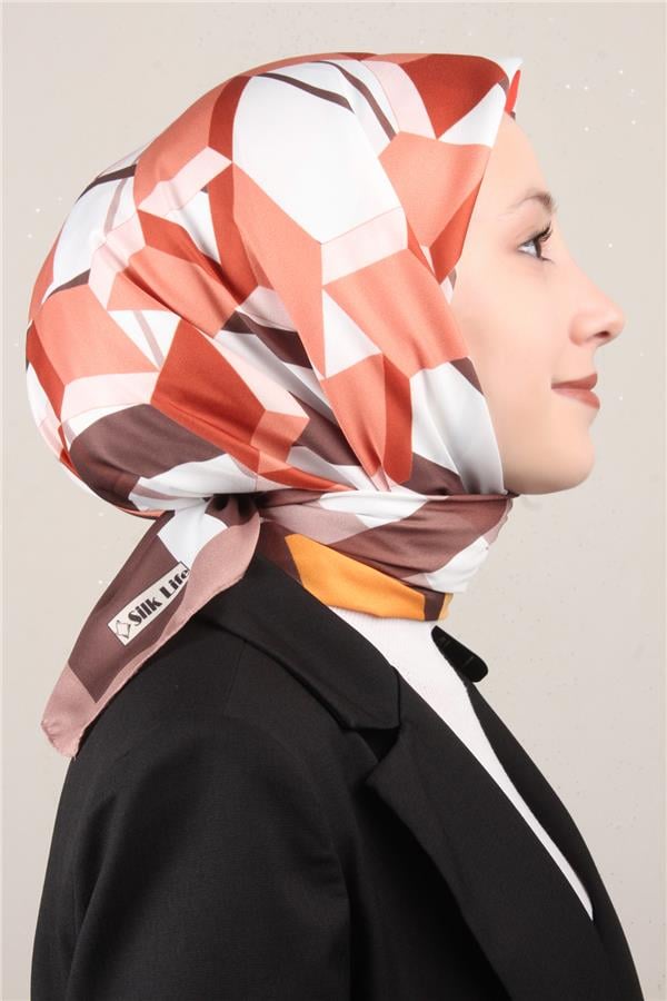 Silk Life Lotus Eşarp 4126-12