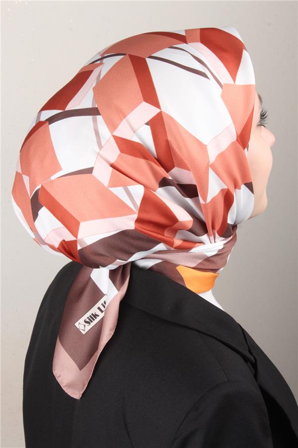 Silk Life Lotus Eşarp 4126-12