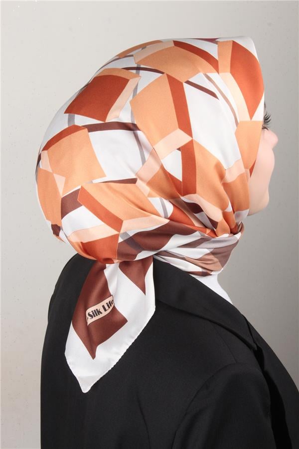 Silk Life Lotus Eşarp 4126-13