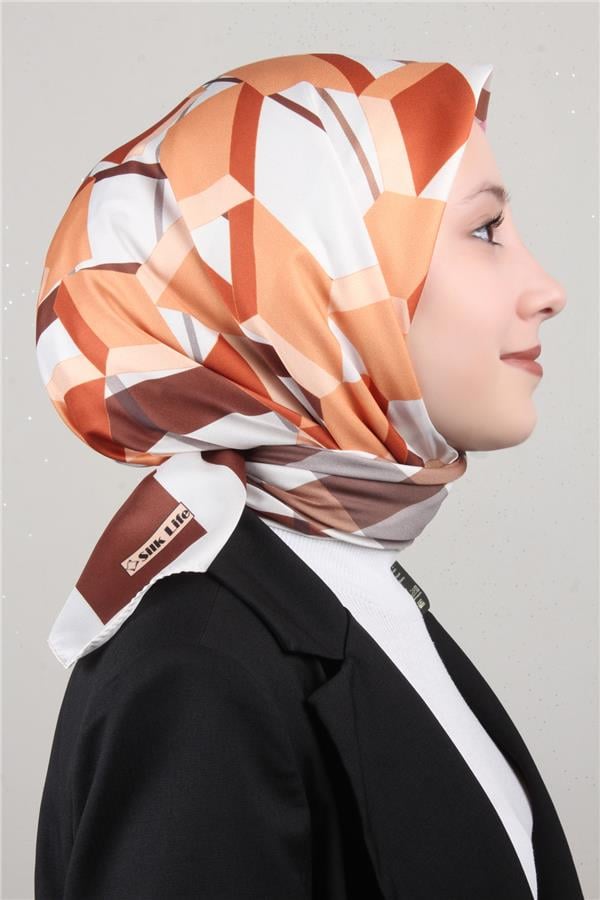 Silk Life Lotus Eşarp 4126-13