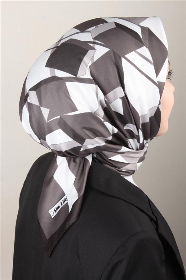 Silk Life Lotus Eşarp 4126-5