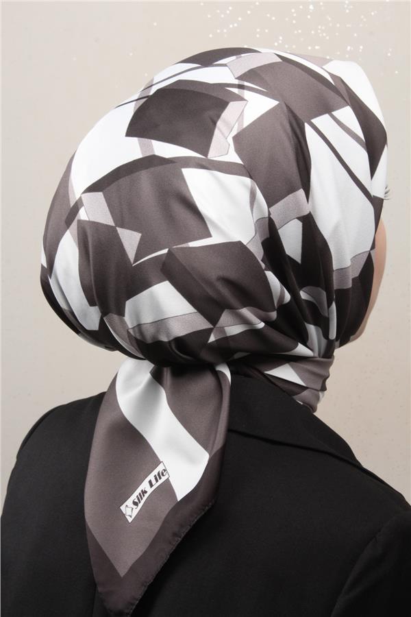 Silk Life Lotus Eşarp 4126-5