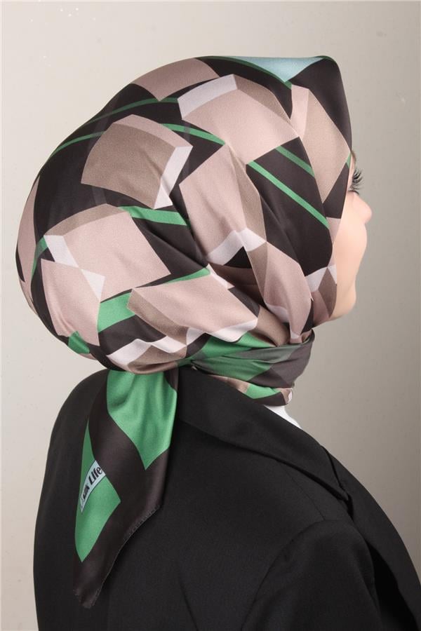 Silk Life Lotus Eşarp 4126-9