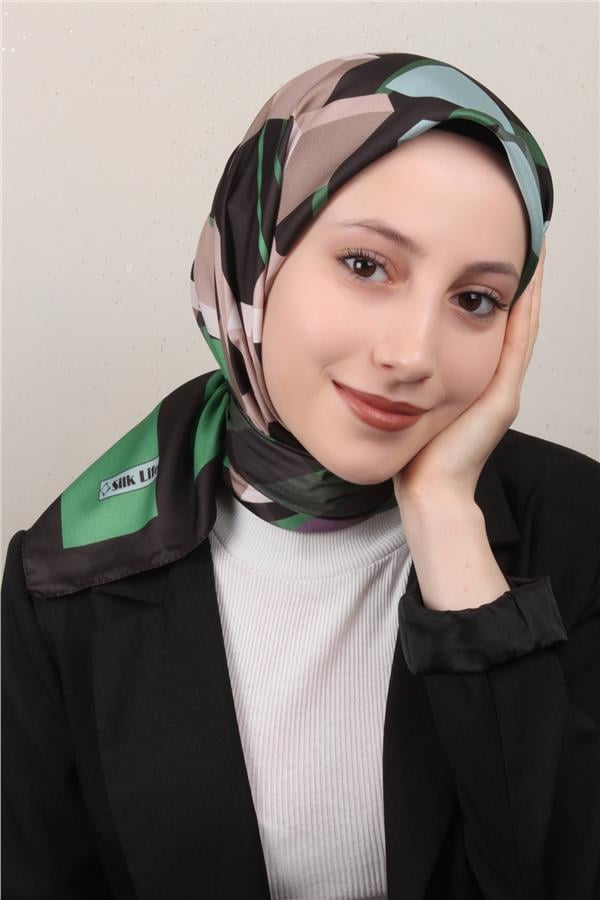 Silk Life Lotus Eşarp 4126-9