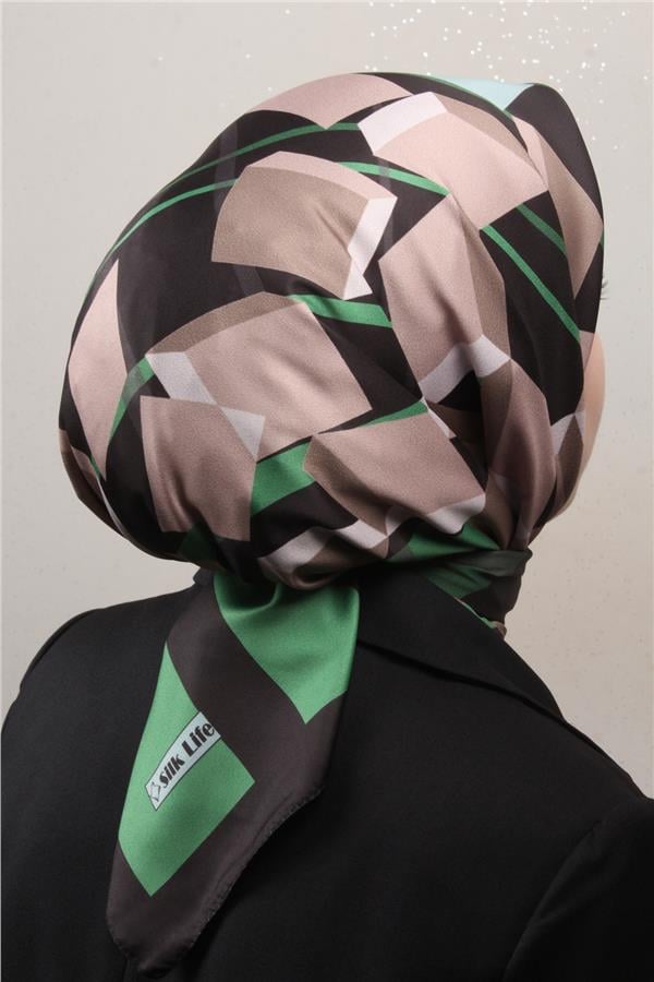 Silk Life Lotus Eşarp 4126-9
