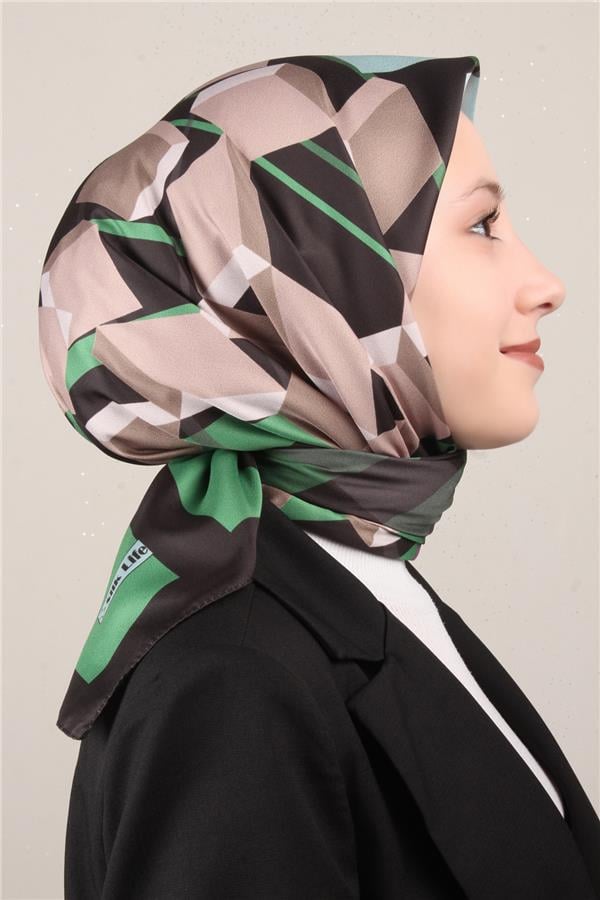 Silk Life Lotus Eşarp 4126-9