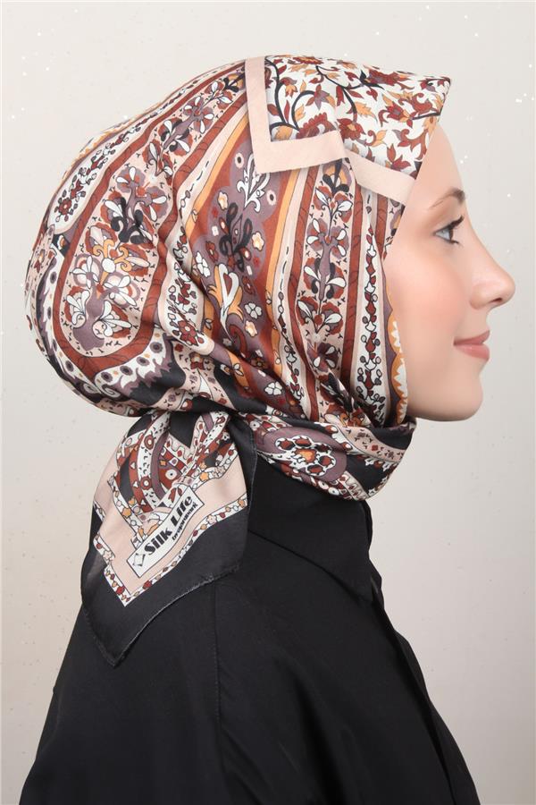Silk Life Soft Pamuk Eşarp 4127-9