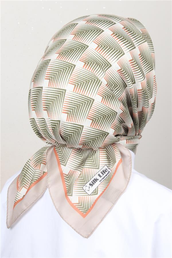 Silk Life Soft Pamuk Eşarp 4129-14 