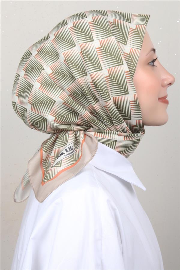 Silk Life Soft Pamuk Eşarp 4129-14 