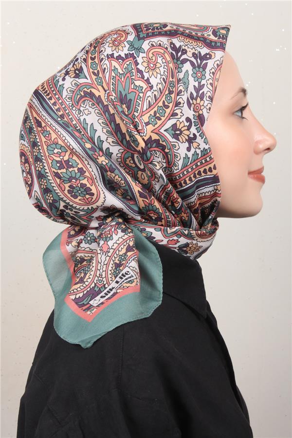 Silk Life Soft Pamuk Eşarp 4130-14                                                   