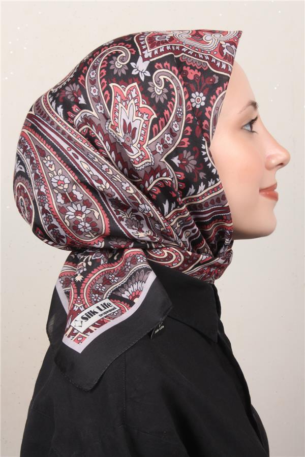 Silk Life Soft Pamuk Eşarp 4130-9 