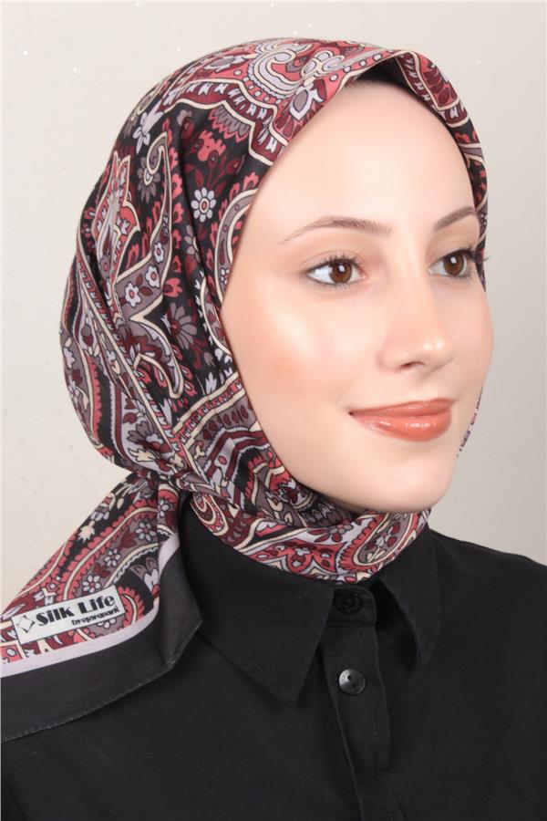 Silk Life Soft Pamuk Eşarp 4130-9 