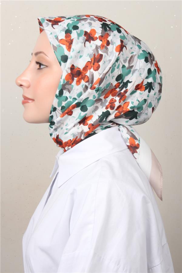 Silk Life Soft Pamuk Eşarp 4131-3 Bej