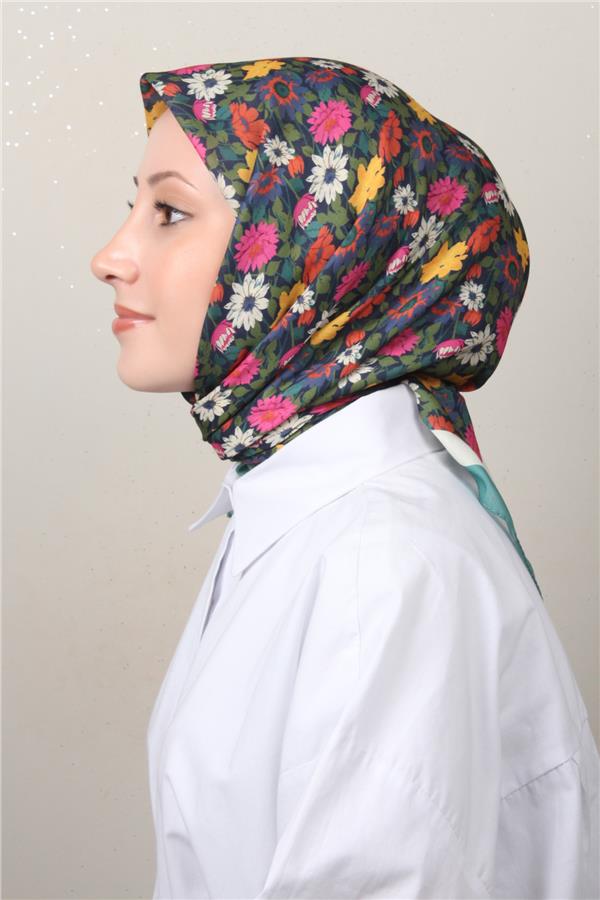 Silk Life Soft Pamuk Eşarp 4132-3 