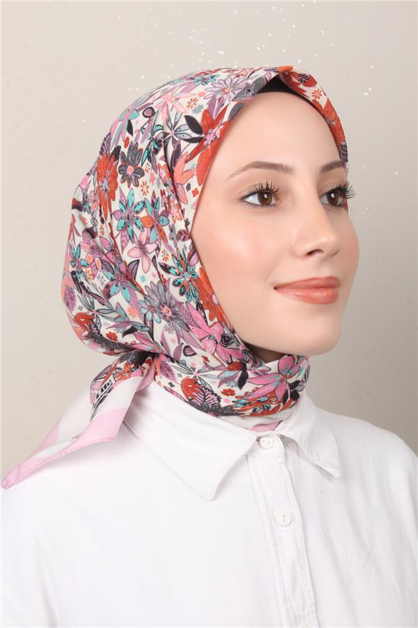 Silk Life Soft Pamuk Eşarp 4133-12