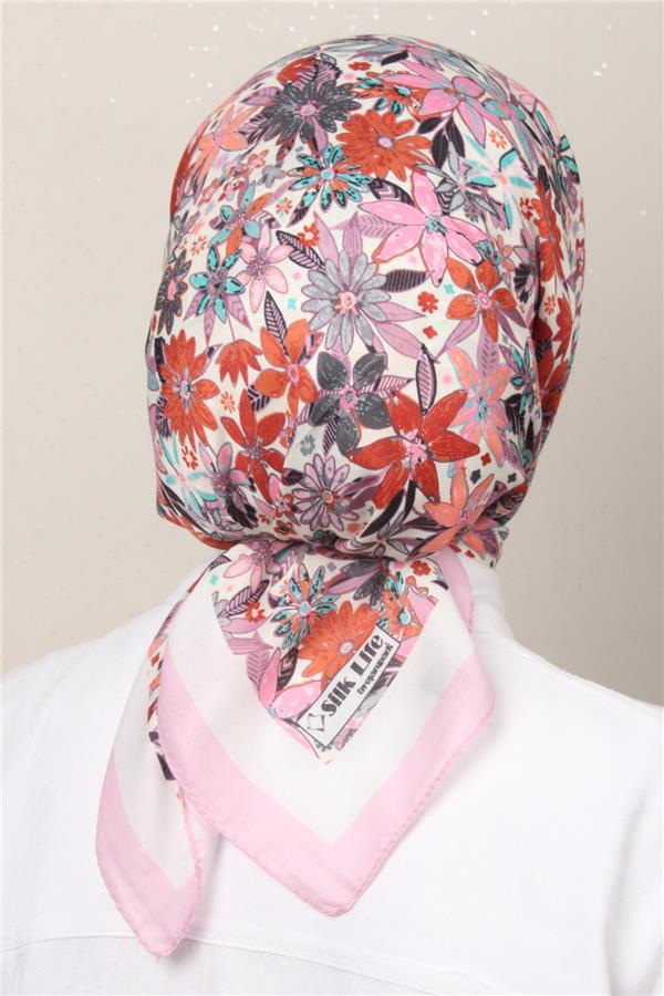 Silk Life Soft Pamuk Eşarp 4133-12