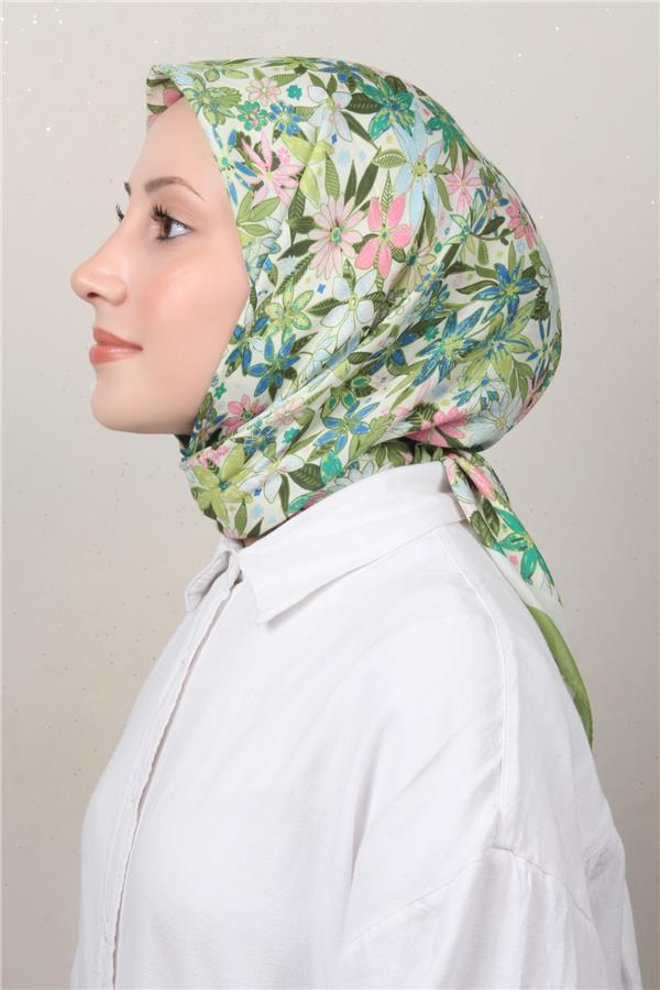 Silk Life Soft Pamuk Eşarp 4133-8 