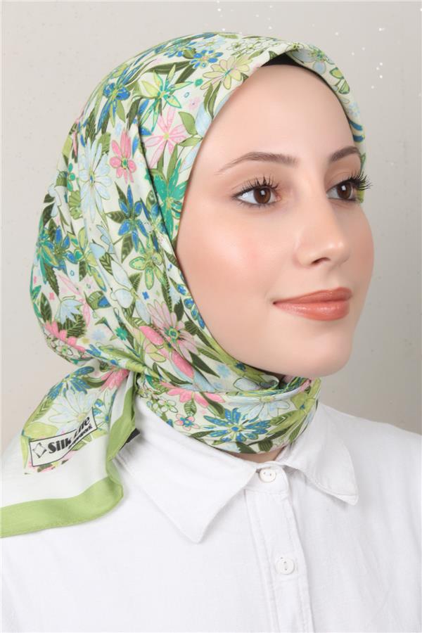 Silk Life Soft Pamuk Eşarp 4133-8 