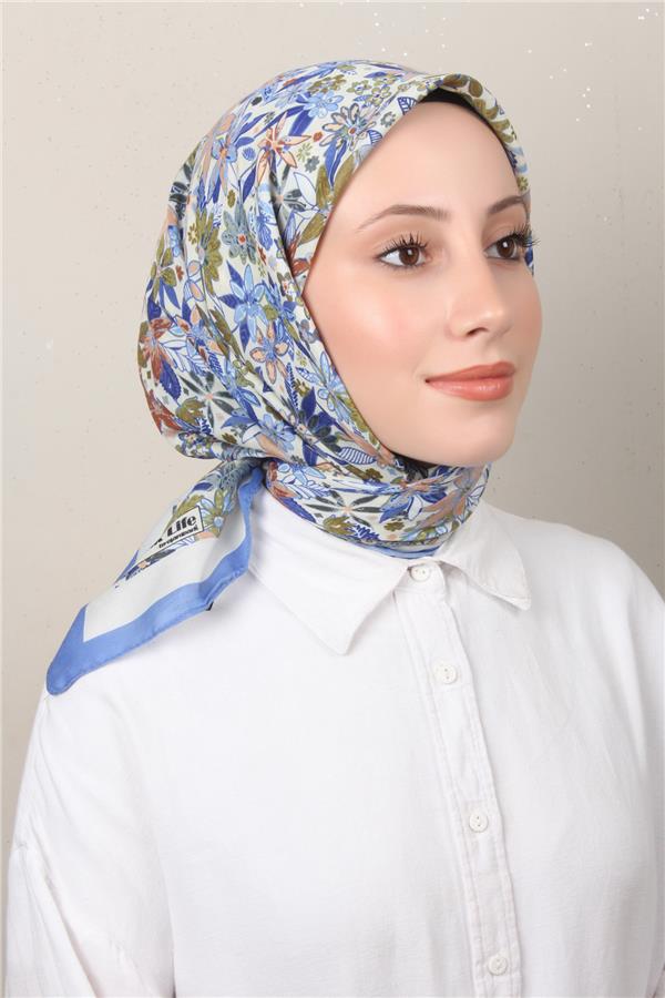 Silk Life Soft Pamuk Eşarp 4133-9