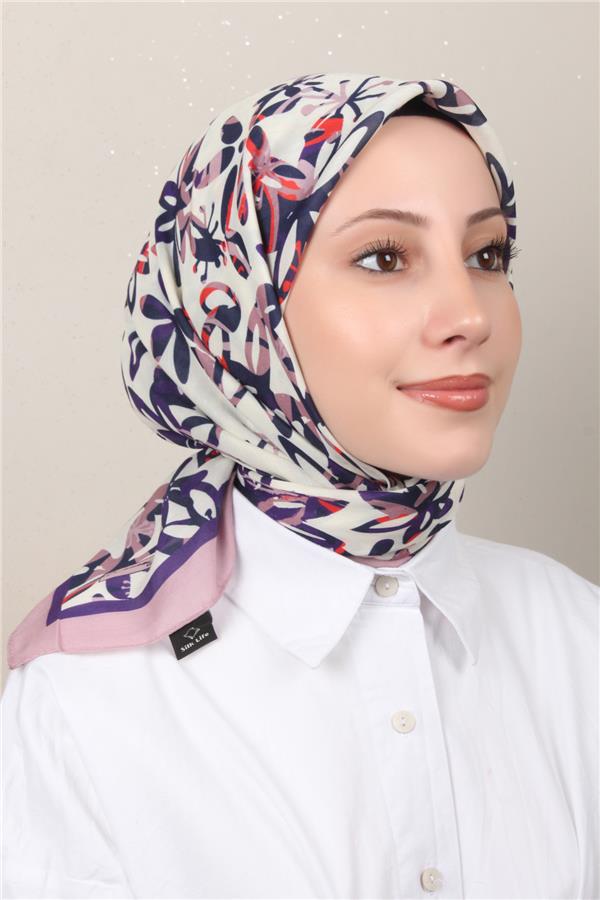Silk Life Soft Pamuk Eşarp 4134-11