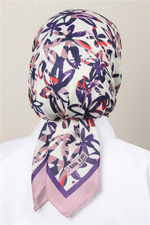 Silk Life Soft Pamuk Eşarp 4134-11