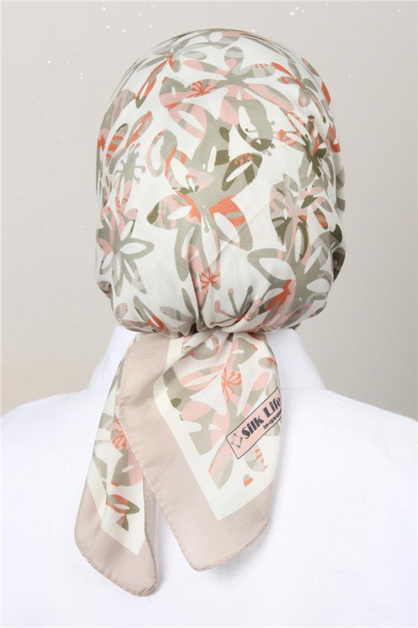 Silk Life Soft Pamuk Eşarp 4134-3 
