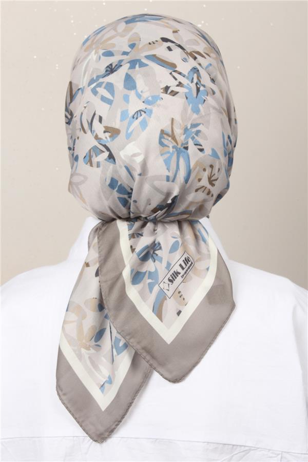 Silk Life Soft Pamuk Eşarp 4134-4