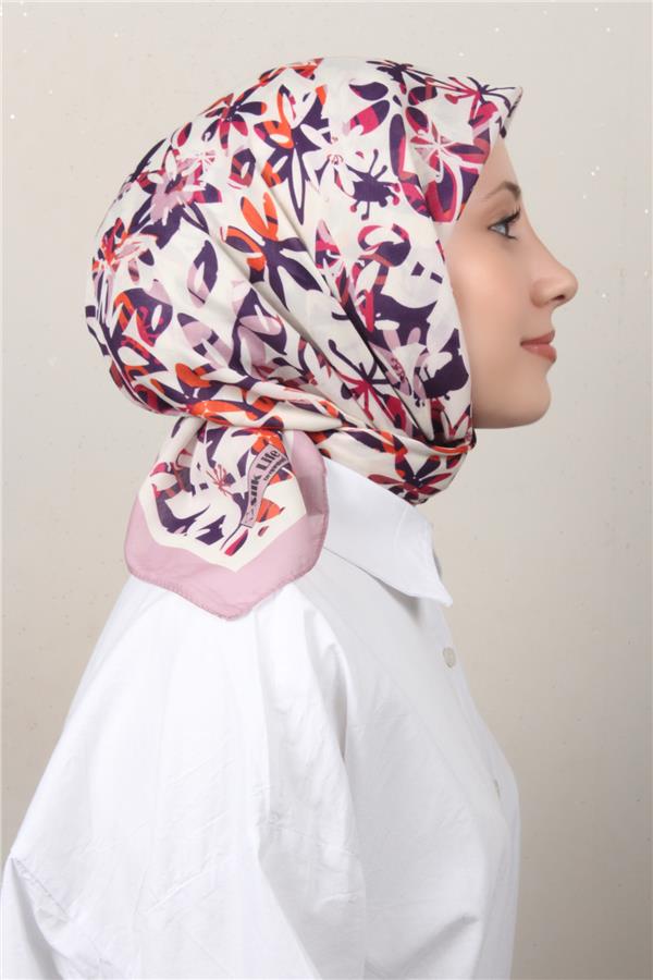 Silk Life Soft Pamuk Eşarp 4134-5