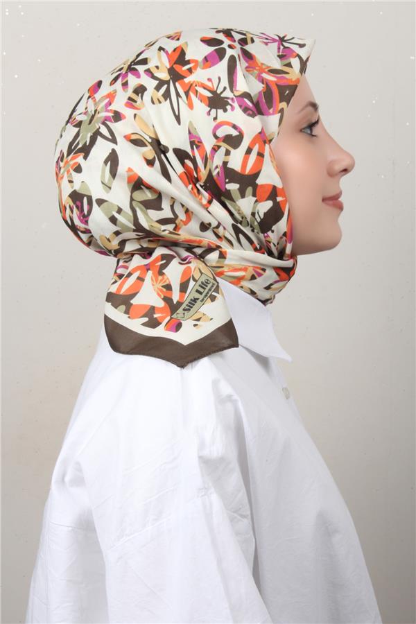 Silk Life Soft Pamuk Eşarp 4134-7