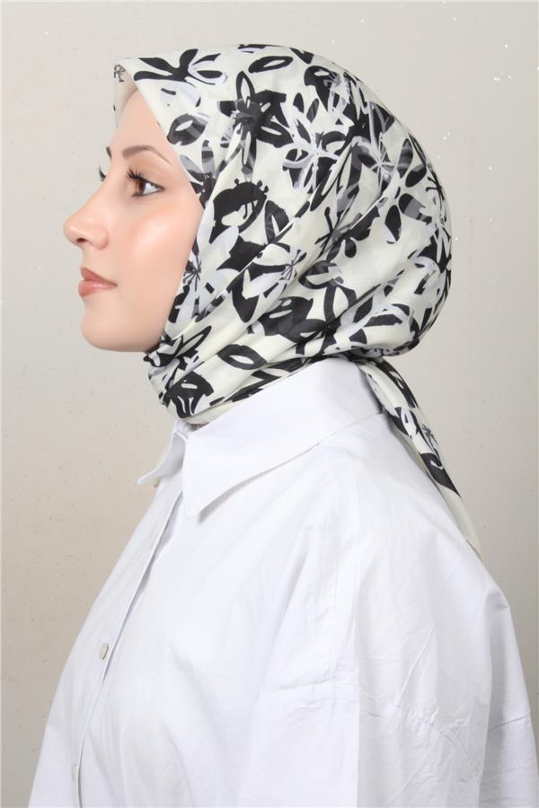Silk Life Soft Pamuk Eşarp 4134-8
