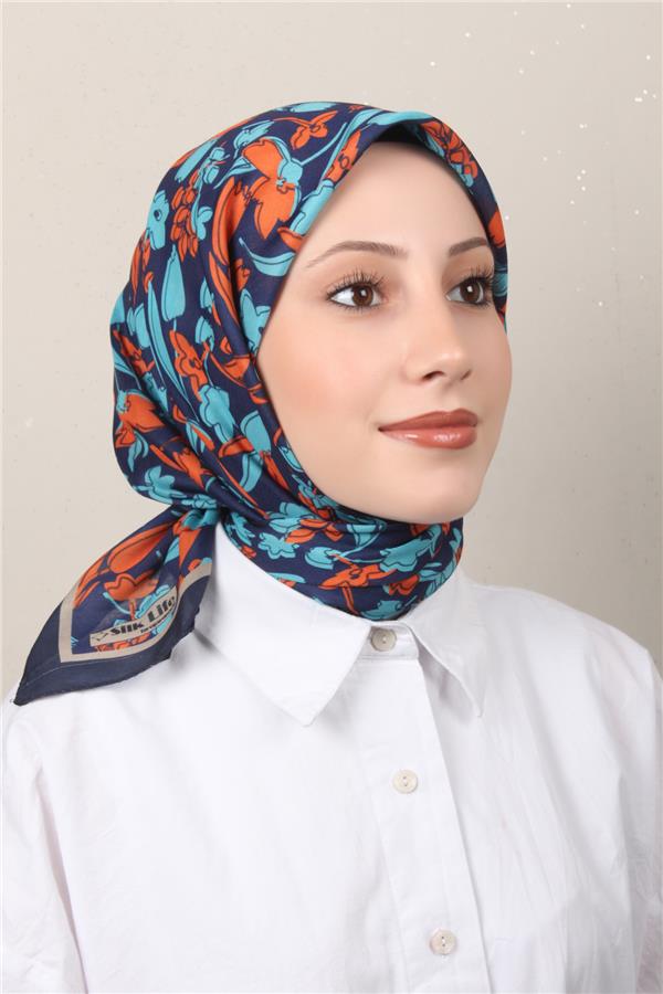 Silk Life Soft Pamuk Eşarp 4143-1