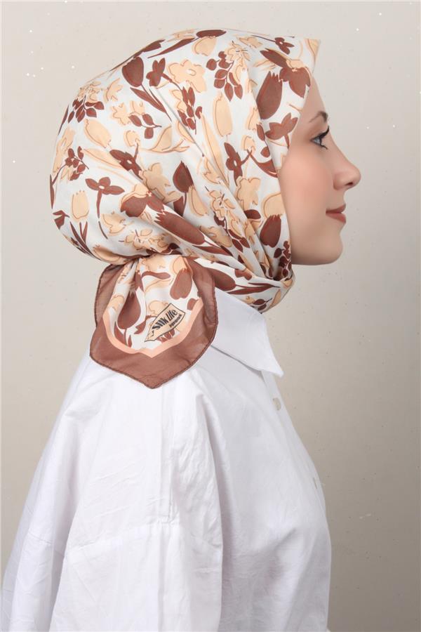 Silk Life Soft Pamuk Eşarp 4143-4