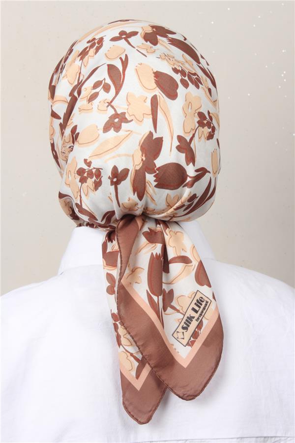 Silk Life Soft Pamuk Eşarp 4143-4