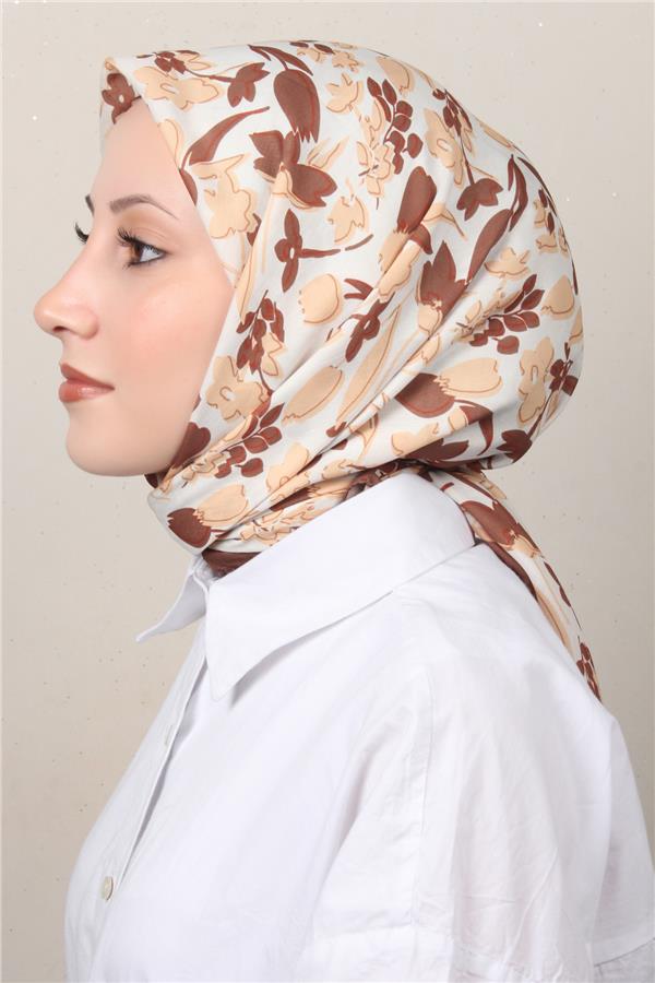 Silk Life Soft Pamuk Eşarp 4143-4