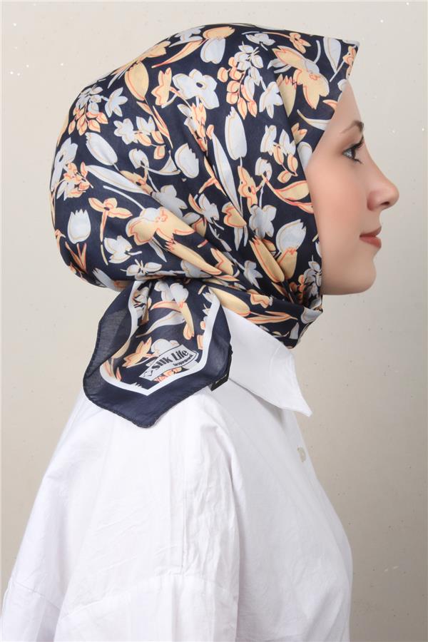 Silk Life Soft Pamuk Eşarp 4143-5