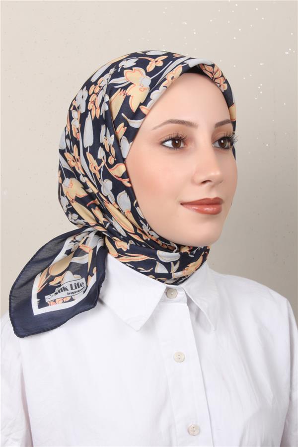 Silk Life Soft Pamuk Eşarp 4143-5
