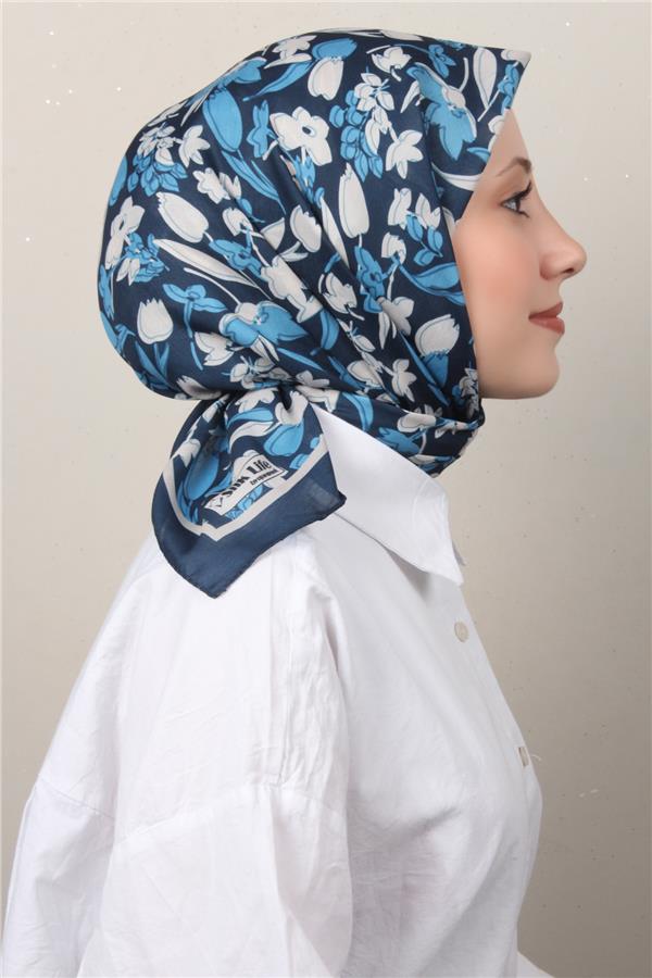 Silk Life Soft Pamuk Eşarp 4143-7