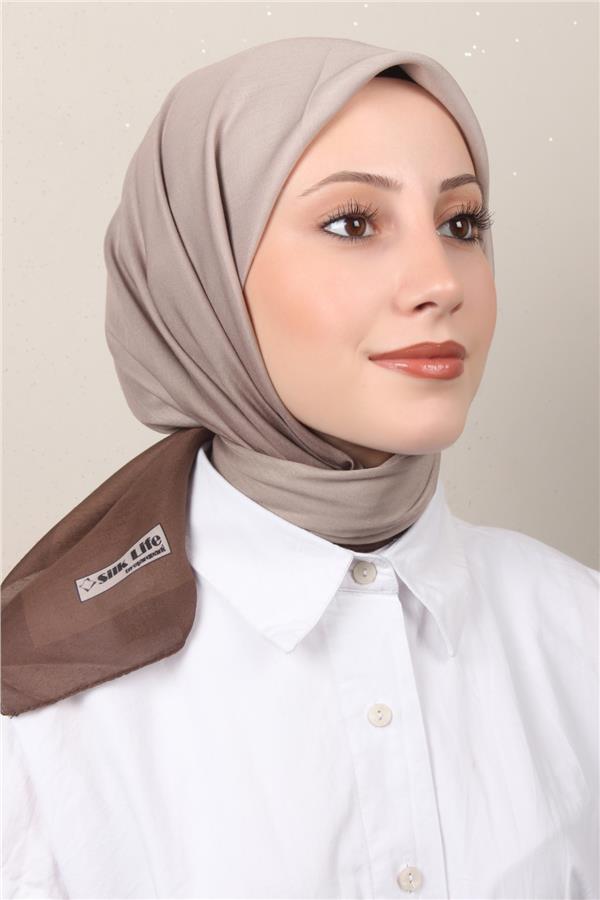 Silk Life Soft Pamuk Eşarp 4144-3