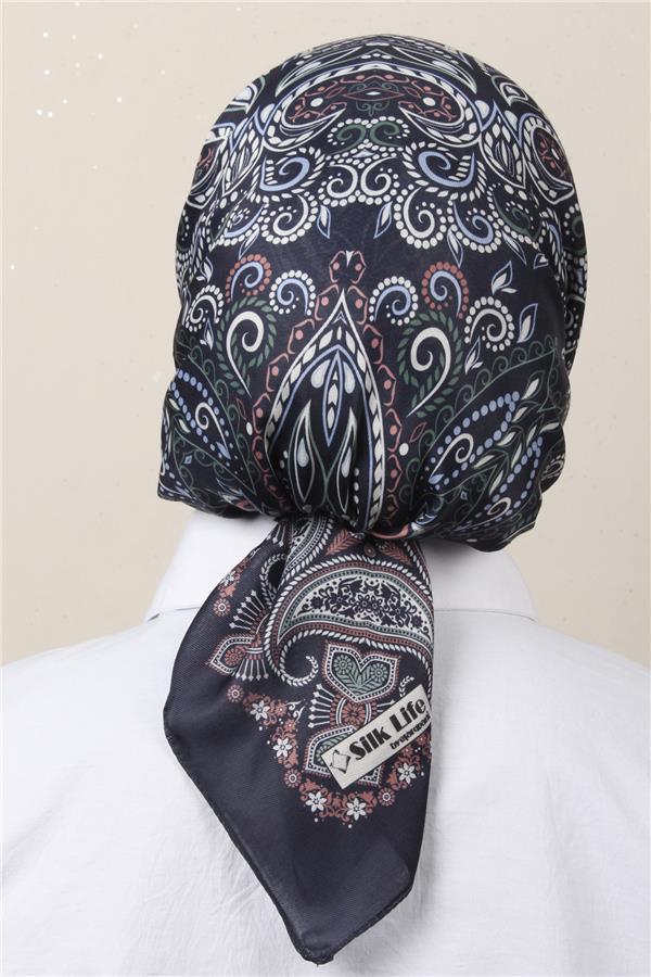 Silk Life Soft Pamuk Eşarp 4145-2