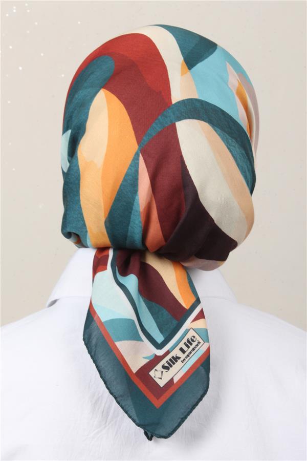 Silk Life Soft Pamuk Eşarp 4146-14