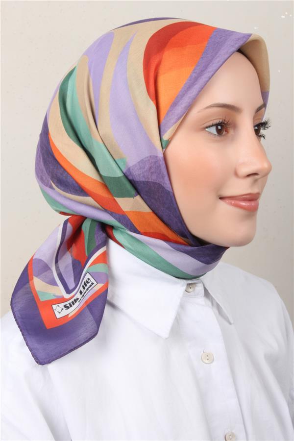 Silk Life Soft Pamuk Eşarp 4146-7