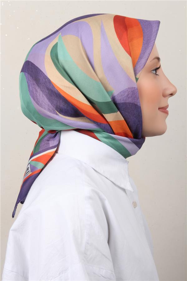 Silk Life Soft Pamuk Eşarp 4146-7