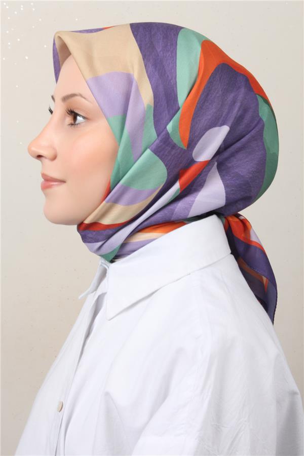 Silk Life Soft Pamuk Eşarp 4146-7