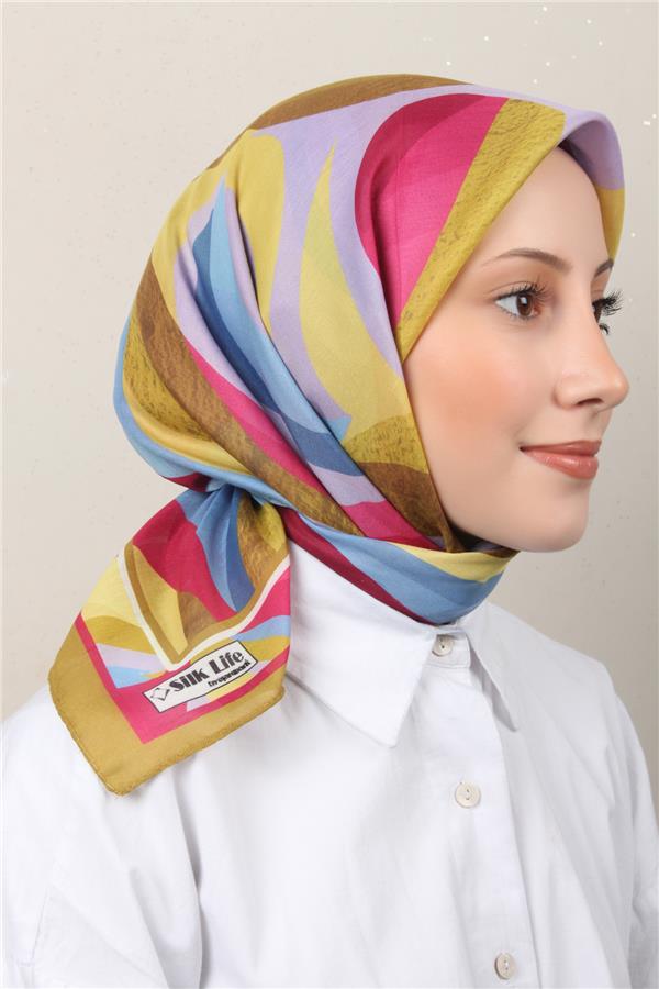 Silk Life Soft Pamuk Eşarp 4146-9