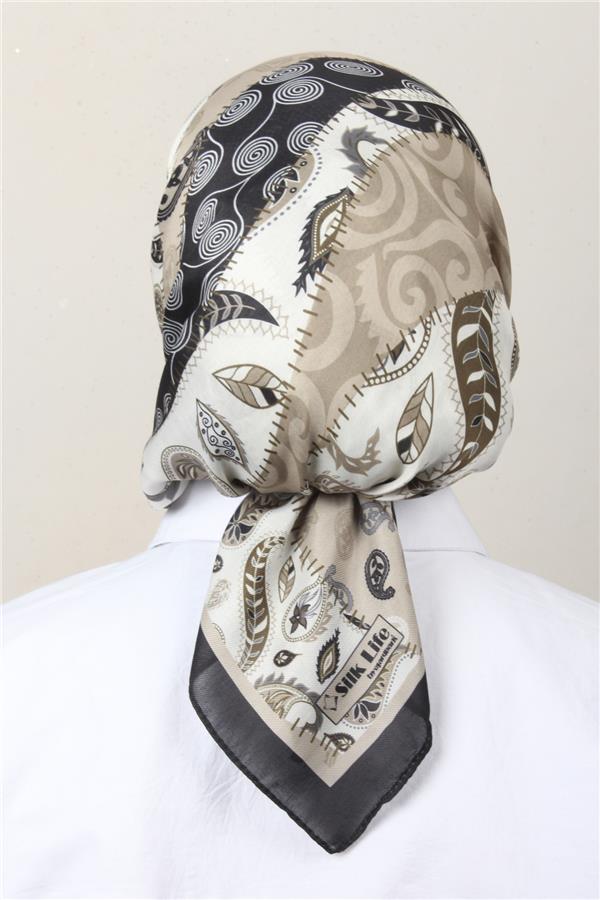 Silk Life Soft Pamuk Eşarp 4147-1