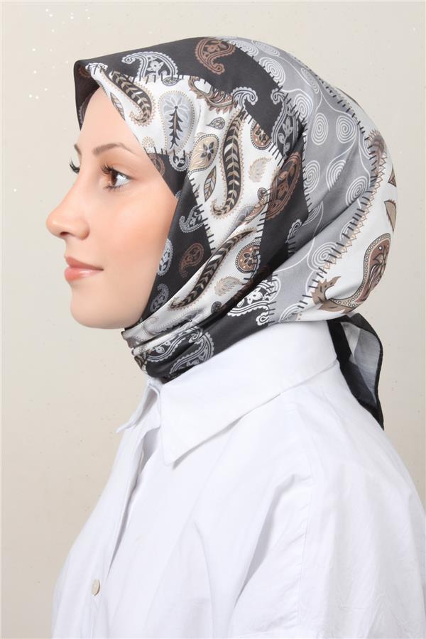 Silk Life Soft Pamuk Eşarp 4147-3