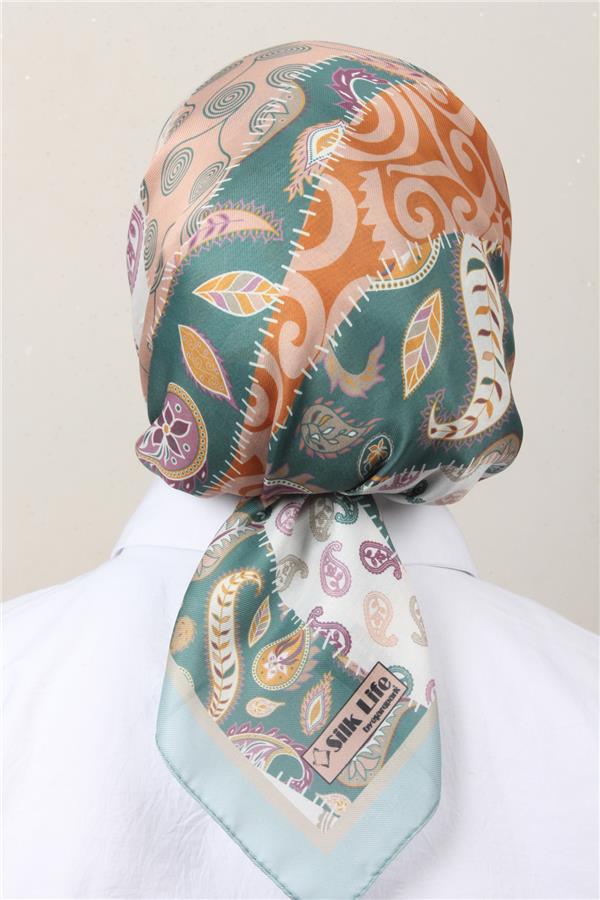 Silk Life Soft Pamuk Eşarp 4147-8