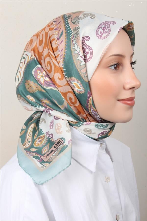 Silk Life Soft Pamuk Eşarp 4147-8