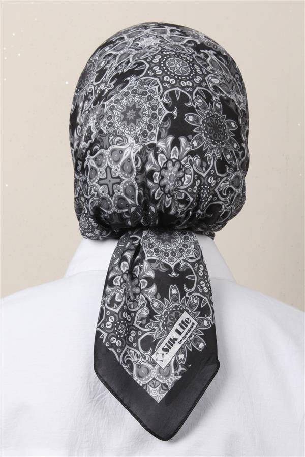 Silk Life Soft Pamuk Eşarp 4148-3